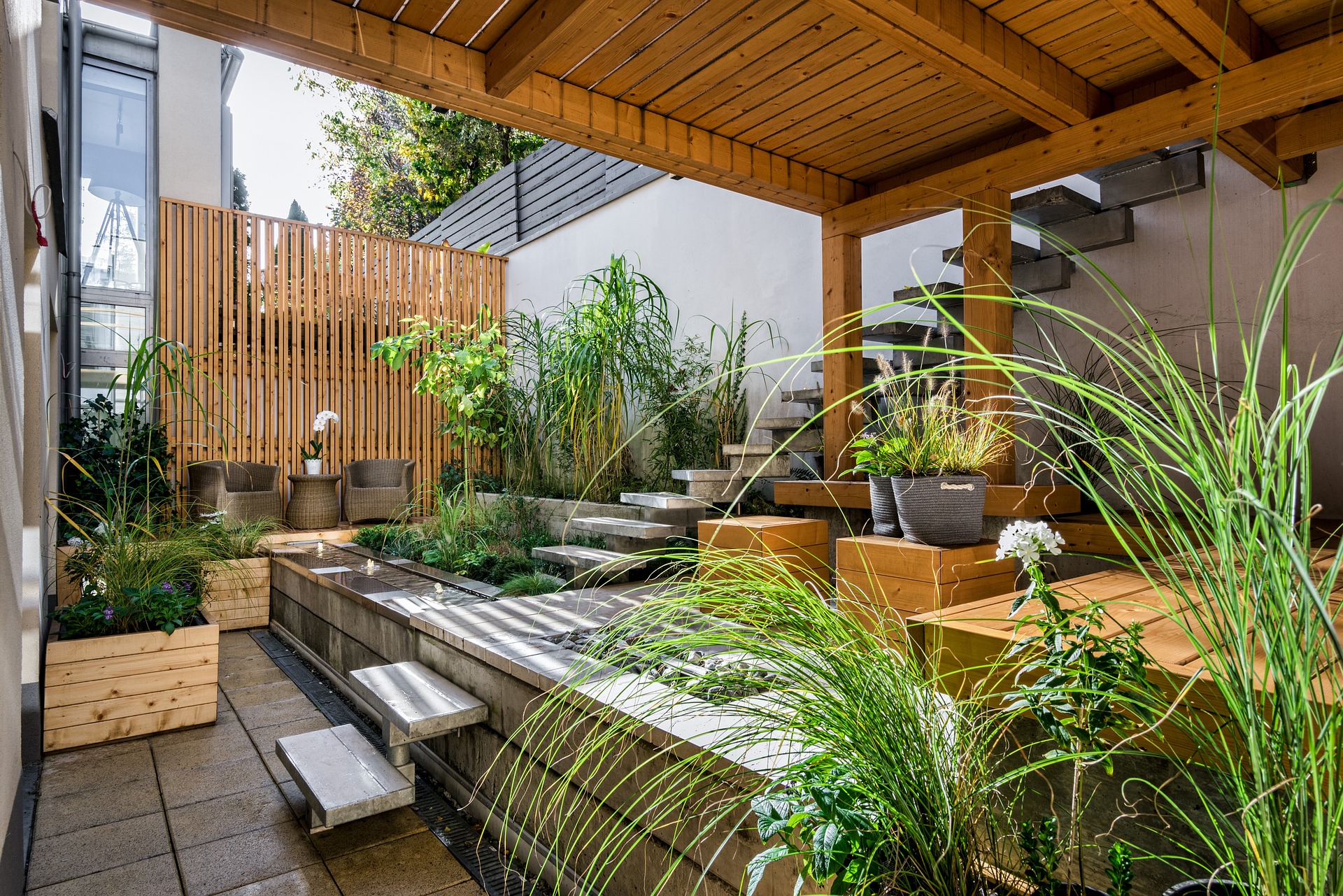Lanscaping And Patio